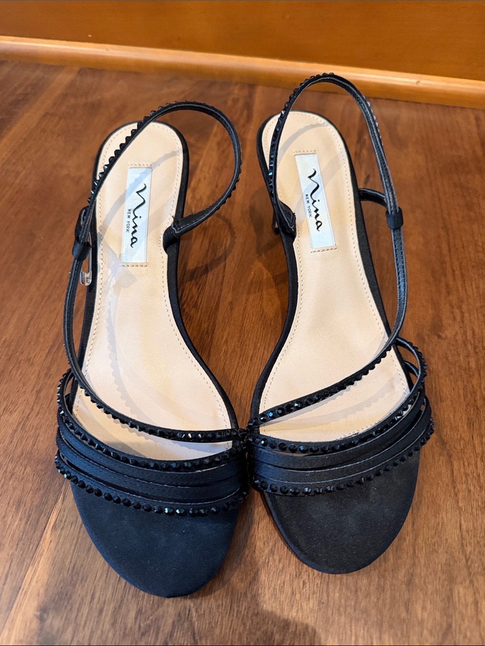 Nina black dress shoes